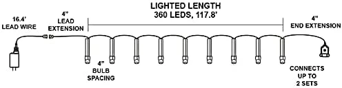 Joiedomi 360 LED Christmas String Lights (Multicolor) All Holiday Decor 7 Joiedomi 360 LED Christmas String Lights (Multicolor) All Holiday Decor