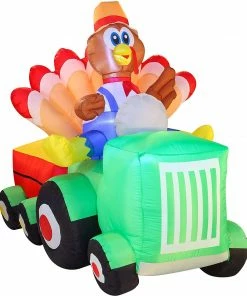 Joiedomi 8 FT Inflatable Turkey Driving Car