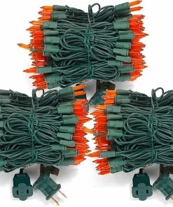 Joiedomi All Holiday Decor 150 Count Waterproof Halloween String Lights - 3 Sets