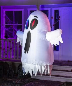 Joiedomi Inflatables 4ft Halloween Inflatable Thrilling Floating Ghost