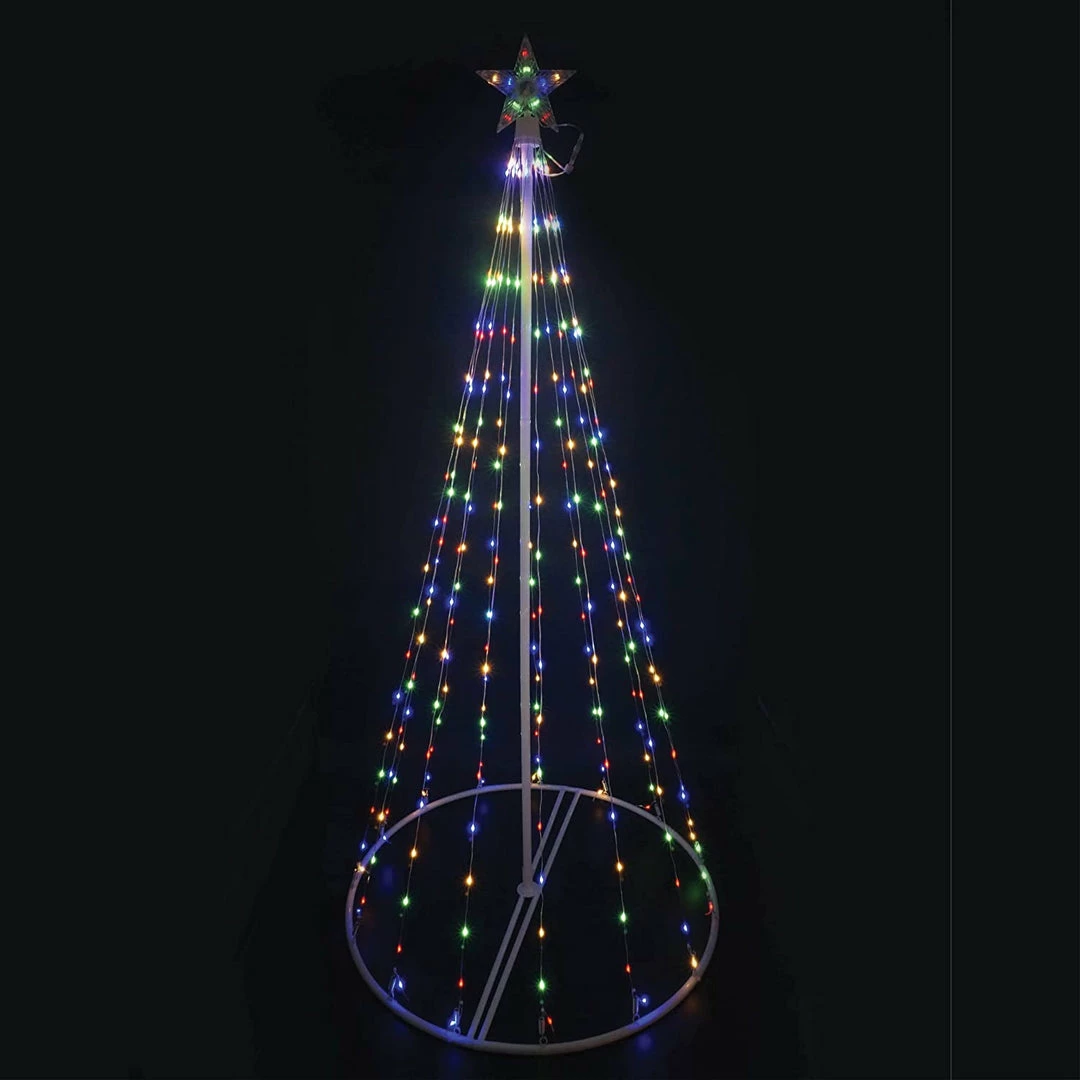 Joiedomi 6ft Animated Lightshow Cone Christmas Tree All Holiday Decor 1 Joiedomi 6ft Animated Lightshow Cone Christmas Tree All Holiday Decor