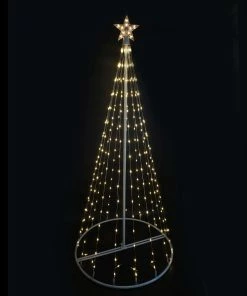 Joiedomi 6ft Lightshow Cone Christmas Tree