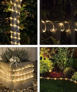 Joiedomi 46ft 120 Count LED Rope Light With Remote Control