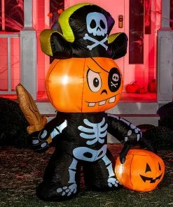 Joiedomi 5ft Halloween Inflatable Ghost Pumpkin Pirate 7 Joiedomi 5ft Halloween Inflatable Ghost Pumpkin Pirate