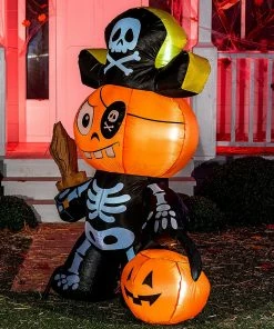 Joiedomi 5ft Halloween Inflatable Ghost Pumpkin Pirate 8 Joiedomi 5ft Halloween Inflatable Ghost Pumpkin Pirate
