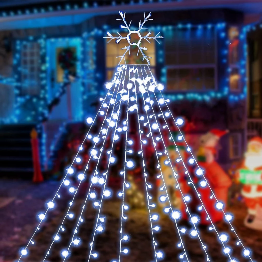 Joiedomi Christmas Lights Outdoor Snowflake String Lights All Holiday Decor 3 Joiedomi Christmas Lights Outdoor Snowflake String Lights All Holiday Decor