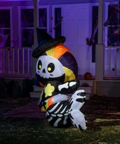 Joiedomi 5 Ft Cute Halloween Skeleton Mermaid 5 Joiedomi 5 Ft Cute Halloween Skeleton Mermaid