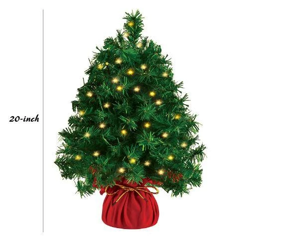 Joiedomi 20¡± Tabletop Mini Christmas Tree Prelit With 45 Clear LED Lights(8 Light Modes) 4 Joiedomi 20¡± Tabletop Mini Christmas Tree Prelit With 45 Clear LED Lights(8 Light Modes)