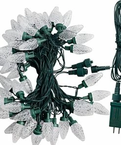 Joiedomi 50 Count Christmas Warm White LED String Lights - 49.54ft