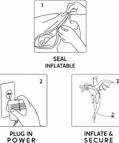 Joiedomi Inflatables 4ft Halloween Inflatable Thrilling Floating Ghost