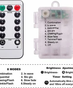 Joiedomi 46ft 120 Count LED Rope Light With Remote Control