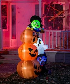 Joiedomi 6ft Halloween Inflatable Stacked Characters