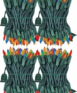 Joiedomi 4 X 150 Count LED Multicolor String Lights 38.7ft All Holiday Decor