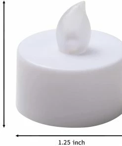 Joiedomi Decorative Lights LED Tea Lights - 24Pcs (Round Shape)