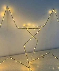 Joiedomi 3 Pack Star Fairy Lights Warm White