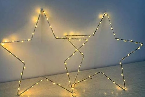 Joiedomi 3 Pack Star Fairy Lights Warm White 1 Joiedomi 3 Pack Star Fairy Lights Warm White