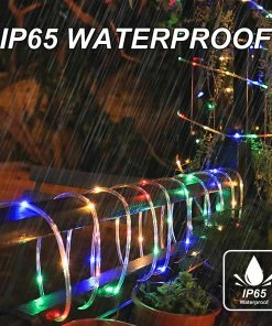 Joiedomi 46ft 120 LED Rope Light Multicolor 3Pcs