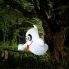 Joiedomi 4ft Halloween Inflatable Ghost Coming Out From Tree