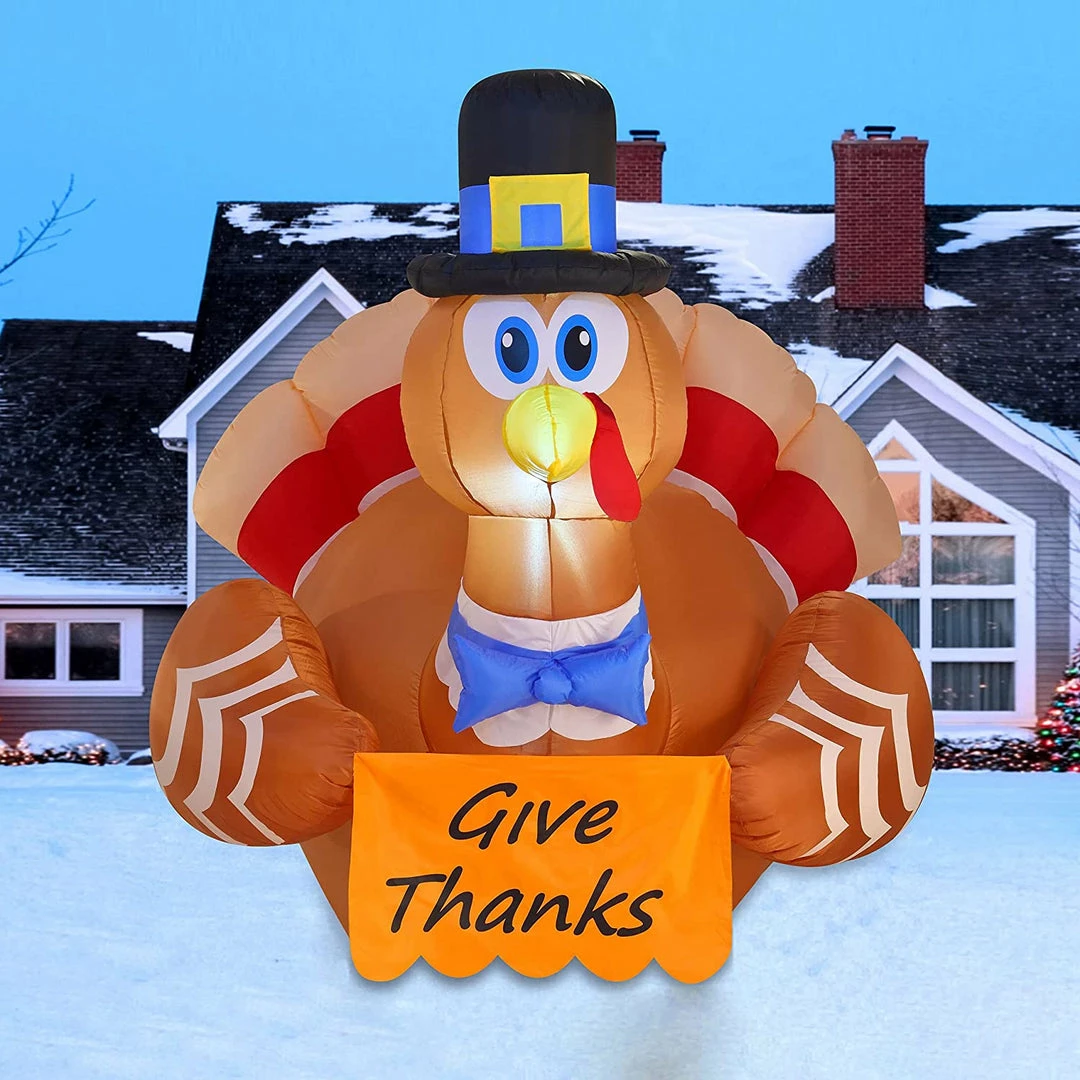 Joiedomi Give Thanks Turkey Inflatable 1 Joiedomi Give Thanks Turkey Inflatable