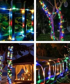Joiedomi All Holiday Decor 46ft 120 LED Rope Light Multicolor 2Pcs 8 Joiedomi All Holiday Decor 46ft 120 LED Rope Light Multicolor 2Pcs