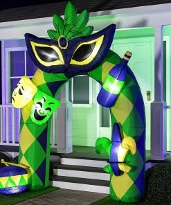 Joiedomi store 5 Joiedomi Inflatables Mardi Gras Inflatable Yard Decoration