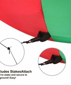 Joiedomi Christmas Large Flamingo On Ornament Inflatable (6 Ft) Inflatables 8 Joiedomi Christmas Large Flamingo On Ornament Inflatable (6 Ft) Inflatables