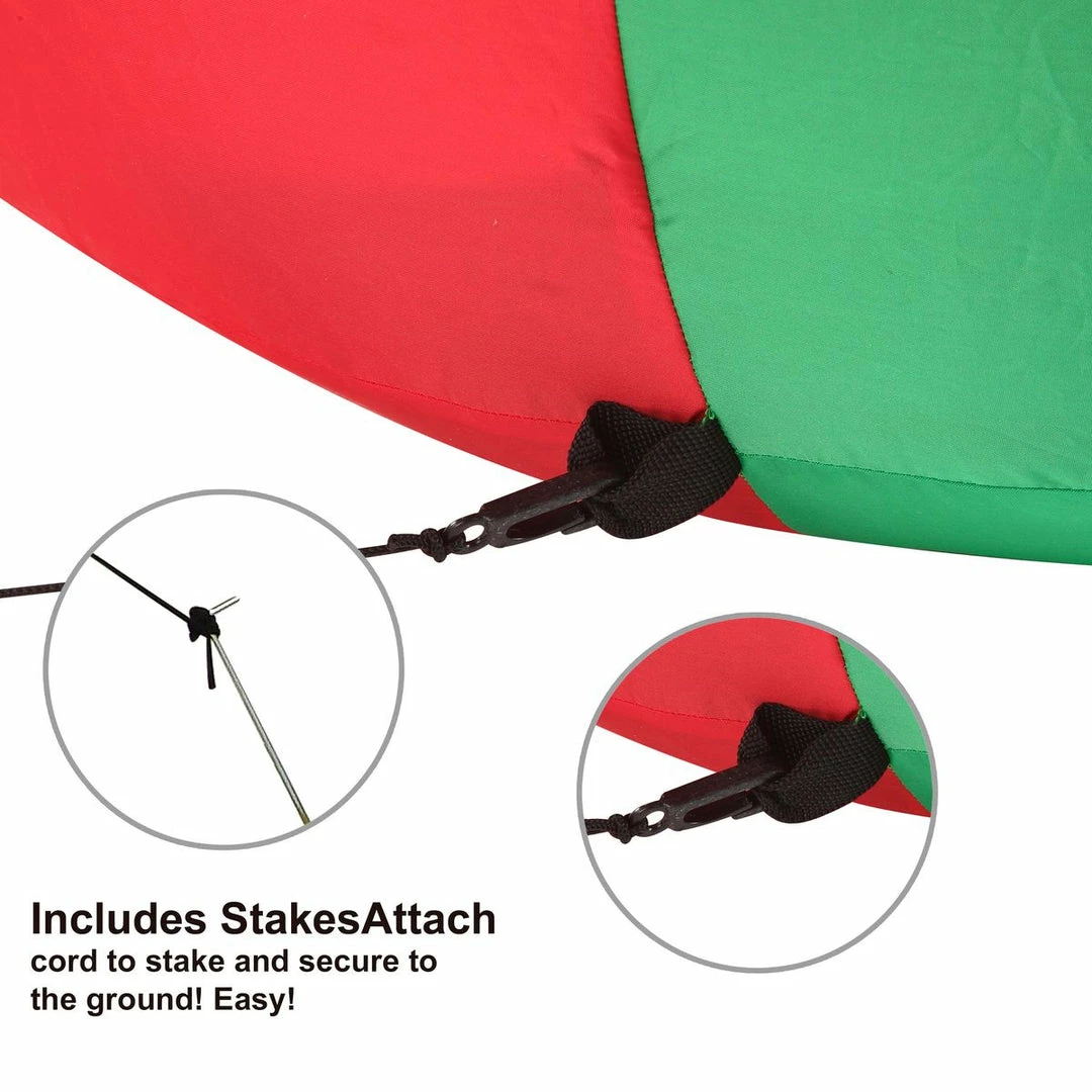 Joiedomi Christmas Large Flamingo On Ornament Inflatable (6 Ft) Inflatables 3 Joiedomi Christmas Large Flamingo On Ornament Inflatable (6 Ft) Inflatables