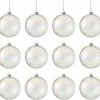 Joiedomi All Holiday Decor 12Pcs 3.5'' Chrome Christmas Ball Ornaments