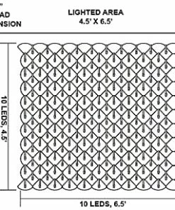 Joiedomi 4×100 LED Christmas Net Lights Multicolor 7 Joiedomi 4×100 LED Christmas Net Lights Multicolor