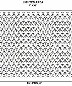 Joiedomi All Holiday Decor 2×150 LED Christmas Net Lights Warm White 7 Joiedomi All Holiday Decor 2×150 LED Christmas Net Lights Warm White