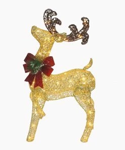 Joiedomi 3ft Fabric Gold Buck (Head Up) Lights