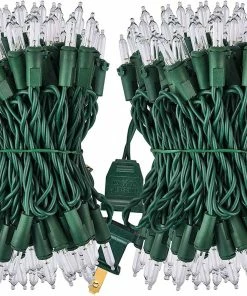 Joiedomi 77.4ft 300 Count Christmas Clear LED String Lights