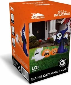 Joiedomi 6ft Halloween Inflatable Ghost Grim Reaper 7 Joiedomi 6ft Halloween Inflatable Ghost Grim Reaper