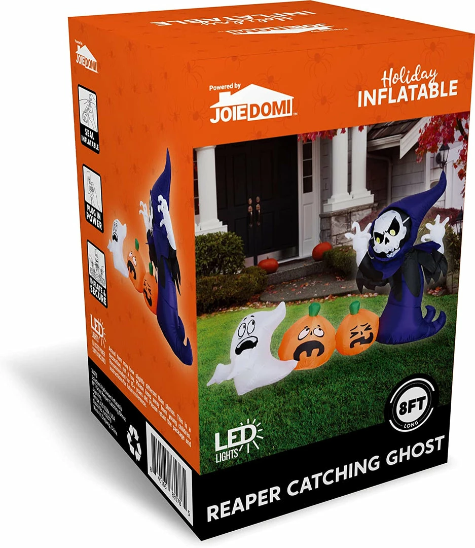 Joiedomi 6ft Halloween Inflatable Ghost Grim Reaper 4 Joiedomi 6ft Halloween Inflatable Ghost Grim Reaper