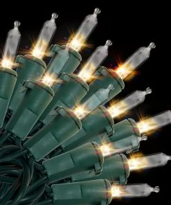 Joiedomi 38.7ft 150 Count Christmas Clear LED String Lights