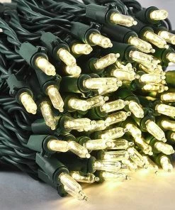 Joiedomi 38.7ft 150 Count Christmas Clear LED String Lights