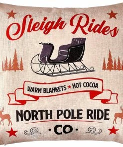 Joiedomi Christmas Pillow Covers, 4 Pcs All Holiday Decor 16 Joiedomi Christmas Pillow Covers, 4 Pcs All Holiday Decor