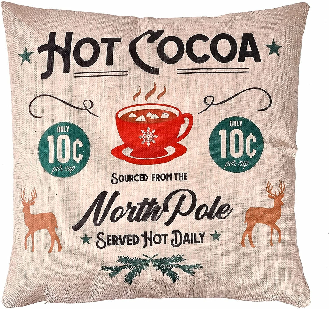 Joiedomi Christmas Pillow Covers, 4 Pcs All Holiday Decor 7 Joiedomi Christmas Pillow Covers, 4 Pcs All Holiday Decor