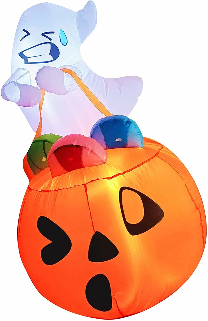 Joiedomi 5ft Halloween Ghost Lift Pumpkin Candy Bag 2 Joiedomi 5ft Halloween Ghost Lift Pumpkin Candy Bag