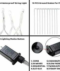 Joiedomi Christmas Lights Outdoor Snowflake String Lights All Holiday Decor 9 Joiedomi Christmas Lights Outdoor Snowflake String Lights All Holiday Decor