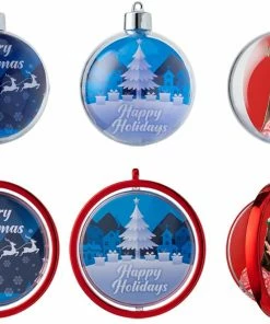 Joiedomi DIY Christmas Photo Ornaments, 6 Pcs 11 Joiedomi DIY Christmas Photo Ornaments, 6 Pcs