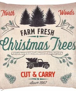 Joiedomi Christmas Pillow Covers, 4 Pcs All Holiday Decor 14 Joiedomi Christmas Pillow Covers, 4 Pcs All Holiday Decor