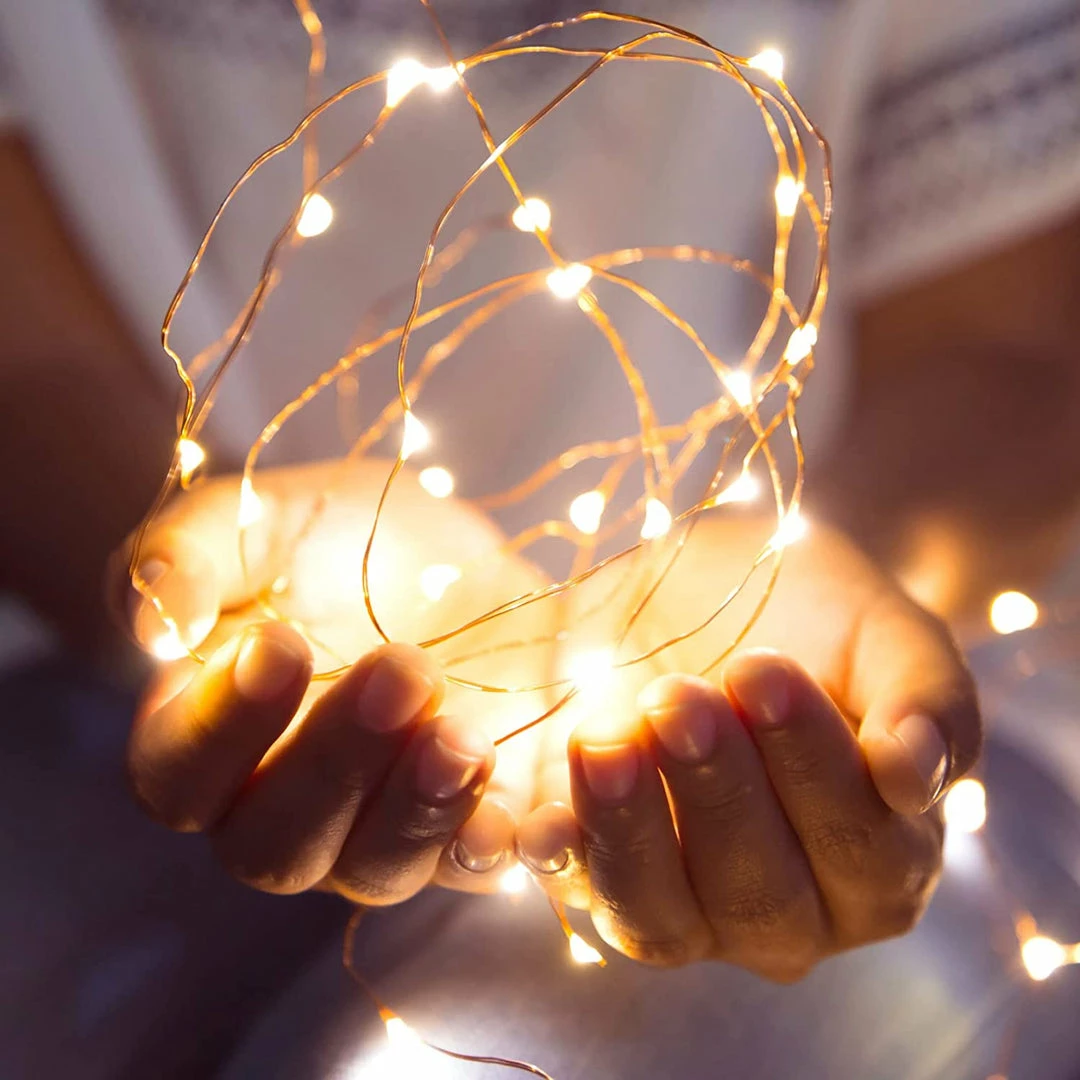 Joiedomi 100 LED Fairy Lights 33FT Battery Operated 2 Joiedomi 100 LED Fairy Lights 33FT Battery Operated