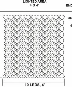 Joiedomi 2×100 LED Christmas Net Lights Warm White 7 Joiedomi 2×100 LED Christmas Net Lights Warm White