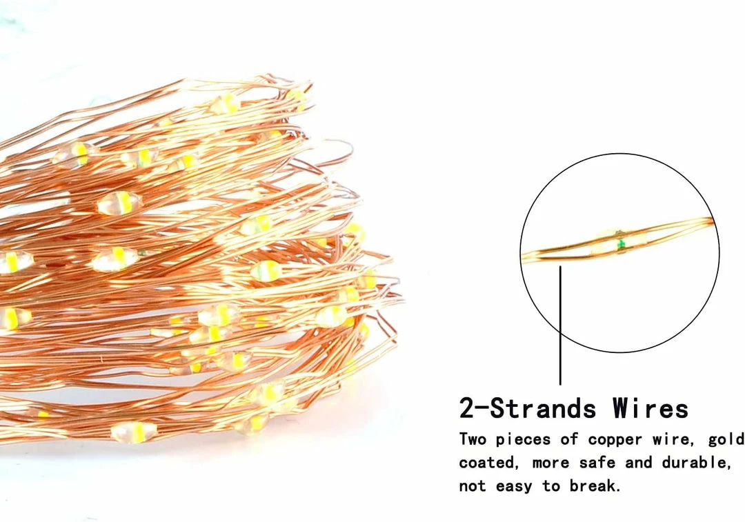 Joiedomi 300 LED Fairy Lights, 99FT Battery Operated All Holiday Decor 8 Joiedomi 300 LED Fairy Lights, 99FT Battery Operated All Holiday Decor