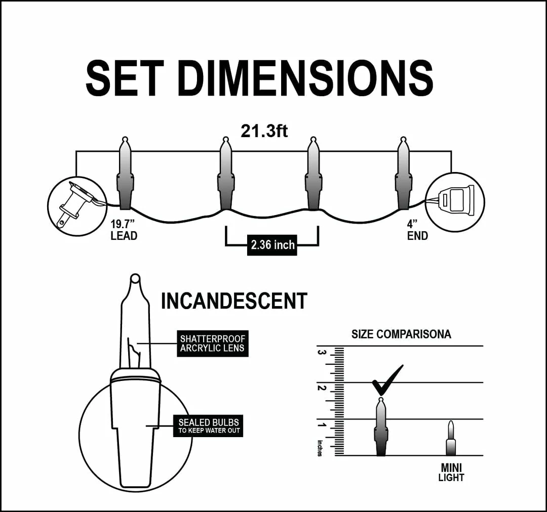 Joiedomi 85.2 FT 400 Count Christmas Multicolor Green Wire String Lights 4 Joiedomi 85.2 FT 400 Count Christmas Multicolor Green Wire String Lights