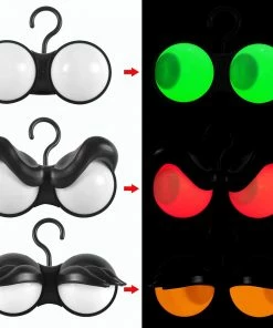 Joiedomi All Holiday Decor Flashing Peeping Eyes Lights 3 Pack - Red, Green, Orange 9 Joiedomi All Holiday Decor Flashing Peeping Eyes Lights 3 Pack - Red, Green, Orange