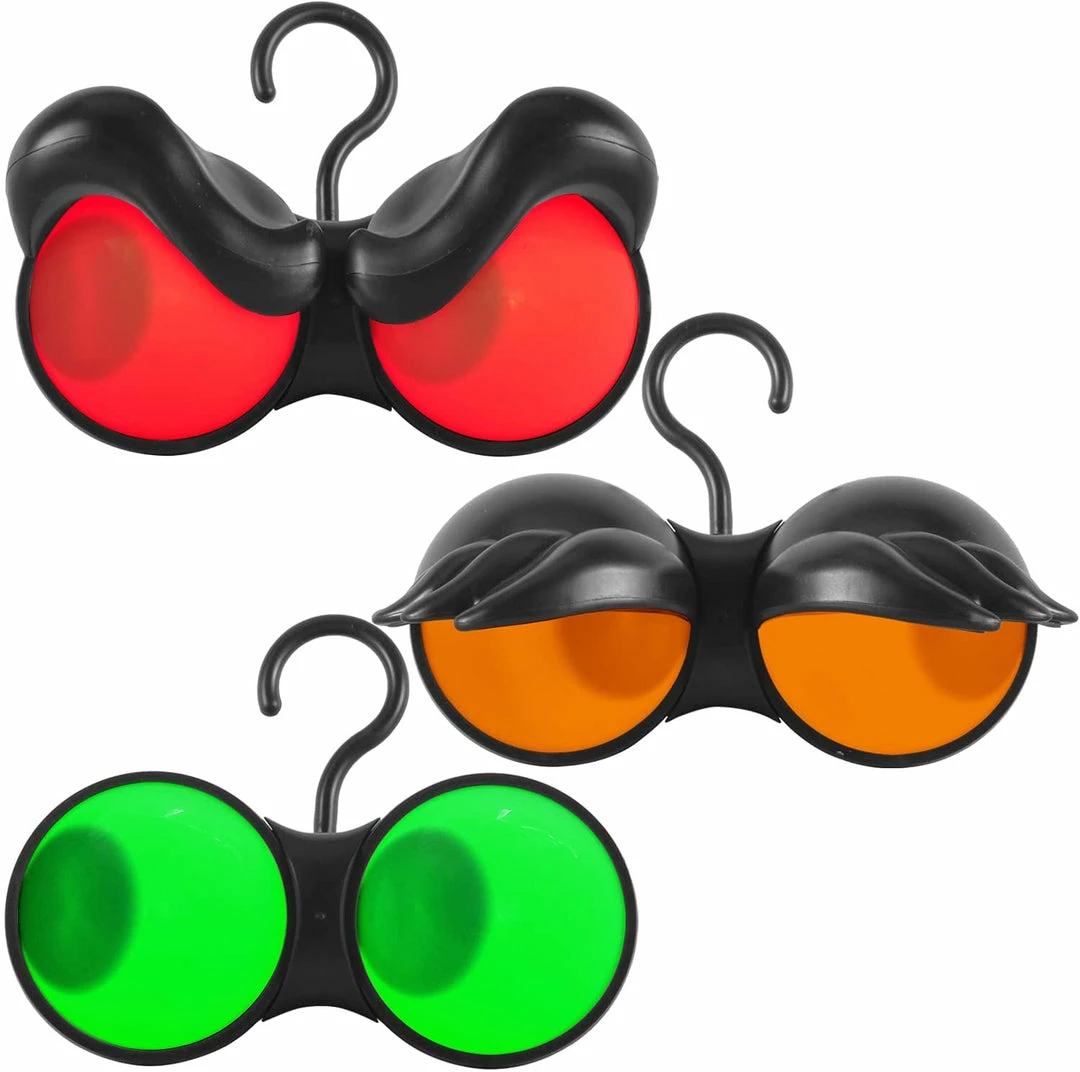 Joiedomi All Holiday Decor Flashing Peeping Eyes Lights 3 Pack - Red, Green, Orange 1 Joiedomi All Holiday Decor Flashing Peeping Eyes Lights 3 Pack - Red, Green, Orange