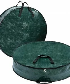 Joiedomi Organizer & Storage 36 Inch 2 Packs Christmas Wreath Storage Bag (Green) 15 Joiedomi Organizer & Storage 36 Inch 2 Packs Christmas Wreath Storage Bag (Green)