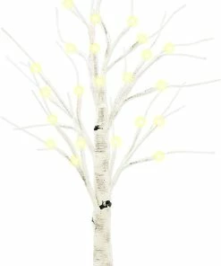 Joiedomi 24¡± LED Birch Tree With 24 Warm White Lights All Holiday Decor